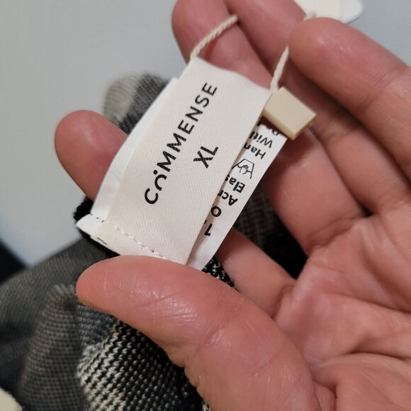 Commense Womens Sweater Plaid Knit Dress XL Stretchy Comfy‎ Preppy Office Career - Picture 2 of 10